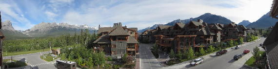 Click for 180 degree panorama taken June 21, 2012